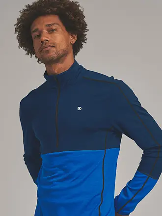 ORTOVOX | Herren Unterzieh Zipshirt 185 ROCK'N'WOOL | 